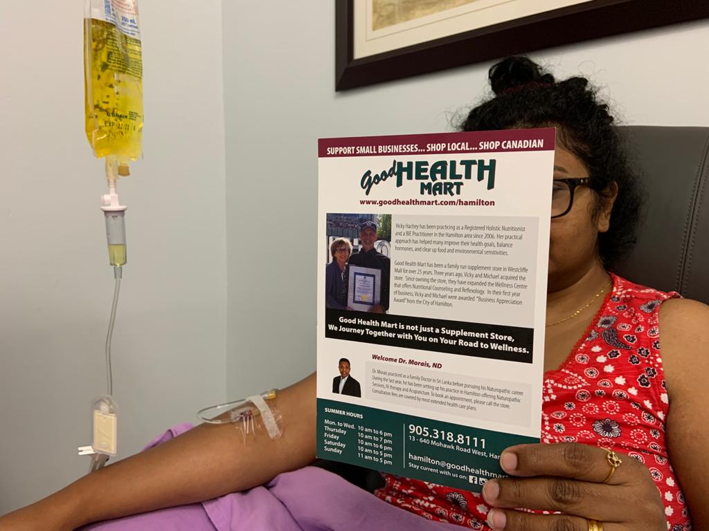 Your first IV experience